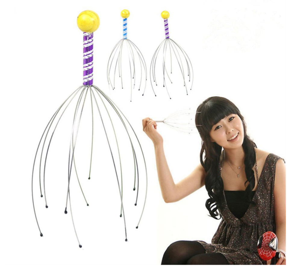 Hair Growth Octopus Scalp Massager Handheld Device