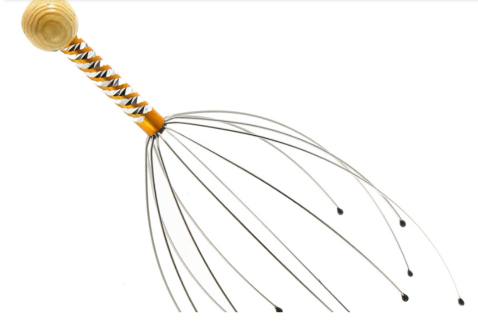 Hair Growth Octopus Scalp Massager Handheld Device